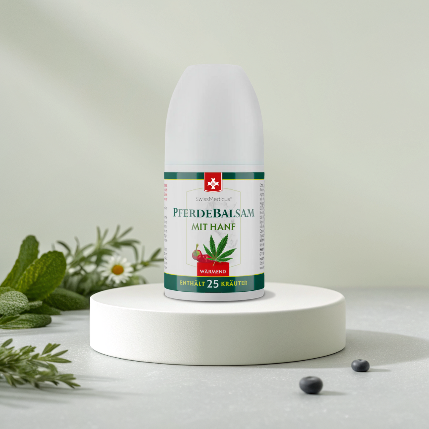 Pferdebalsam au chanvre chaud ROLL-ON