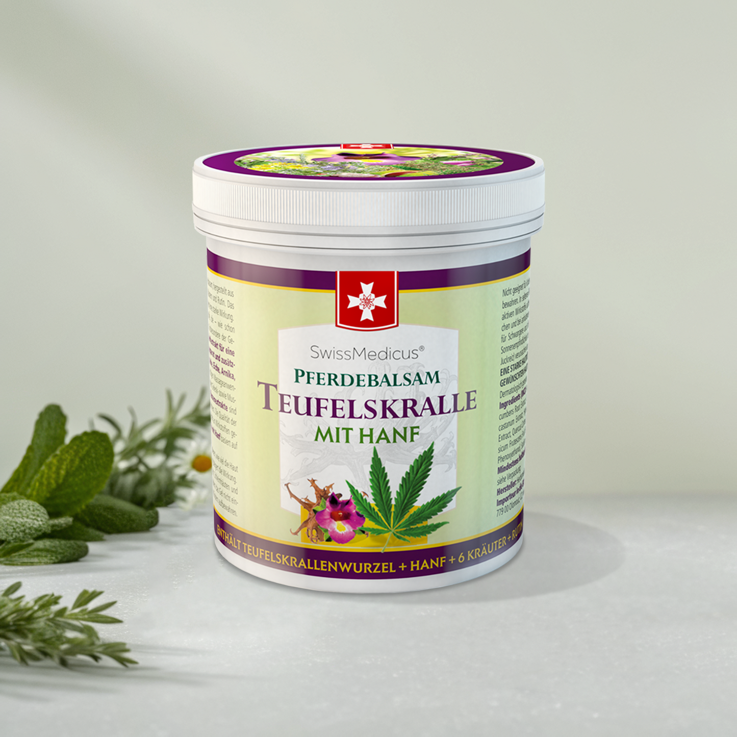 Gel de massage à la griffe du diable au chanvre