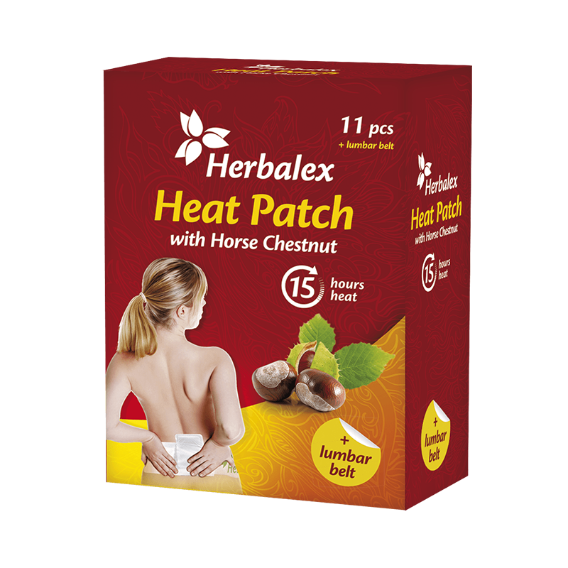 Patchs chauds en châtaignier
